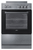 Summit REXT24SS 24" Smooth-Top Electric Range, Stainless Steel, Convection + Broil, Storage Drawer