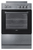 SUMMREXT24SS - Summit REXT24SS 24" Smooth-Top Electric Range, Stainless Steel, Convection + Bro