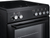 SUMMREXT24BL - Summit REXT24BL 24" Smooth-Top Electric Range, 2.44 cu.ft. Oven, Convection, Sto