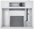 SUMMHC24WW - Summit HC24WW 24" Convertible Under-Cabinet Range Hood, 270 CFM, White, Ducted/D