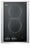 Summit CR2110TK15 115V 2-Burner Radiant Cooktop, Eurokera Glass, 15" Stainless Steel Trim Kit