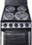 SUMMPROEL20SS - Summit PROEL20SS 20" Electric Coil Top Range, 4 Burners, 2.3 cu.ft. Oven, Stainl