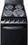 SUMMRE2031B - Summit RE2031B 20" Electric Coil Top Range, 4 Burners, 2.3 cu.ft. Oven, Black, 2