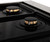 ZLINE RAZ-36-G 36" Autograph Dual Fuel Range, 6 Italian Burners, Electric Convection Oven, Gold Accents