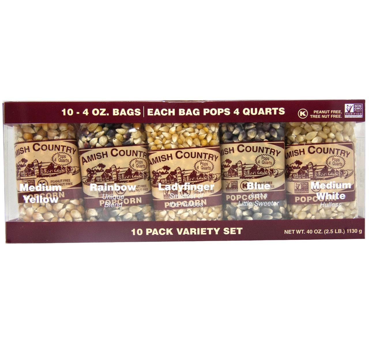 Whirley Pop Variety Set | Amish Country Popcorn