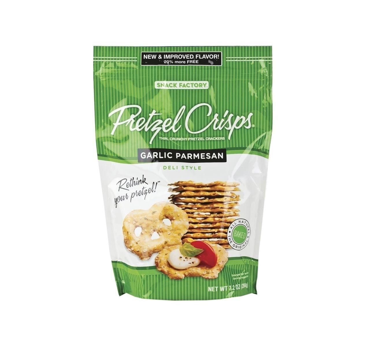 Garlic Parmesan Pretzel Crisps® 12/7.2oz