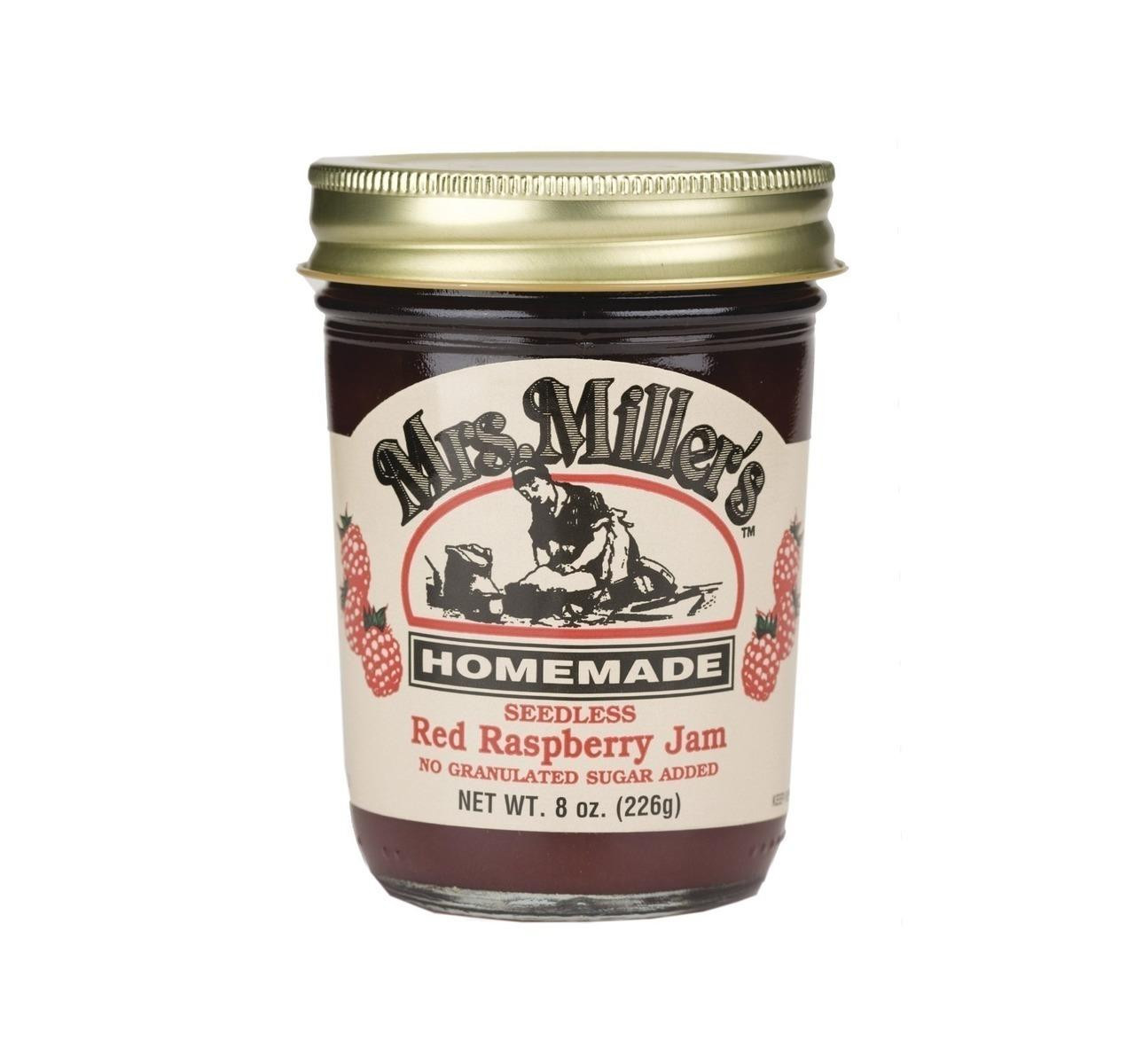 No Sugar Seedless Red Raspberry Jam 12/8oz