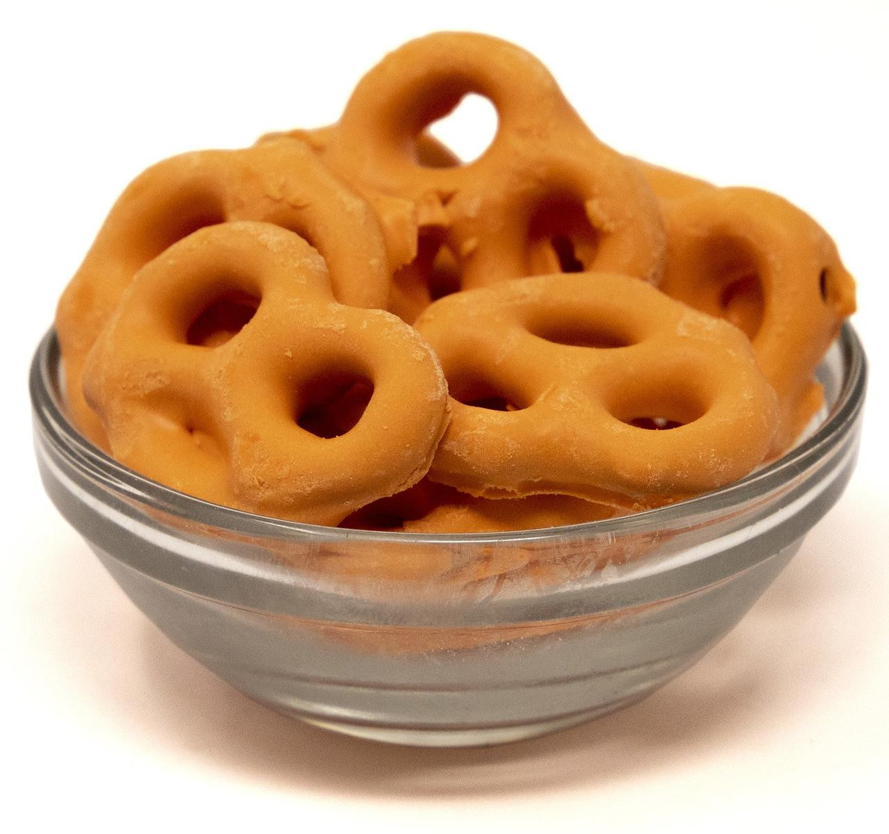Pumpkin Spice Yogurt Coated Pretzels 15lb
