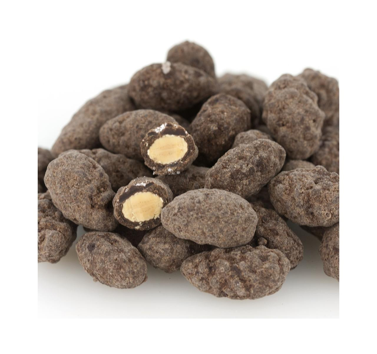 Dark Chocolate Turbinado Almonds 15lb