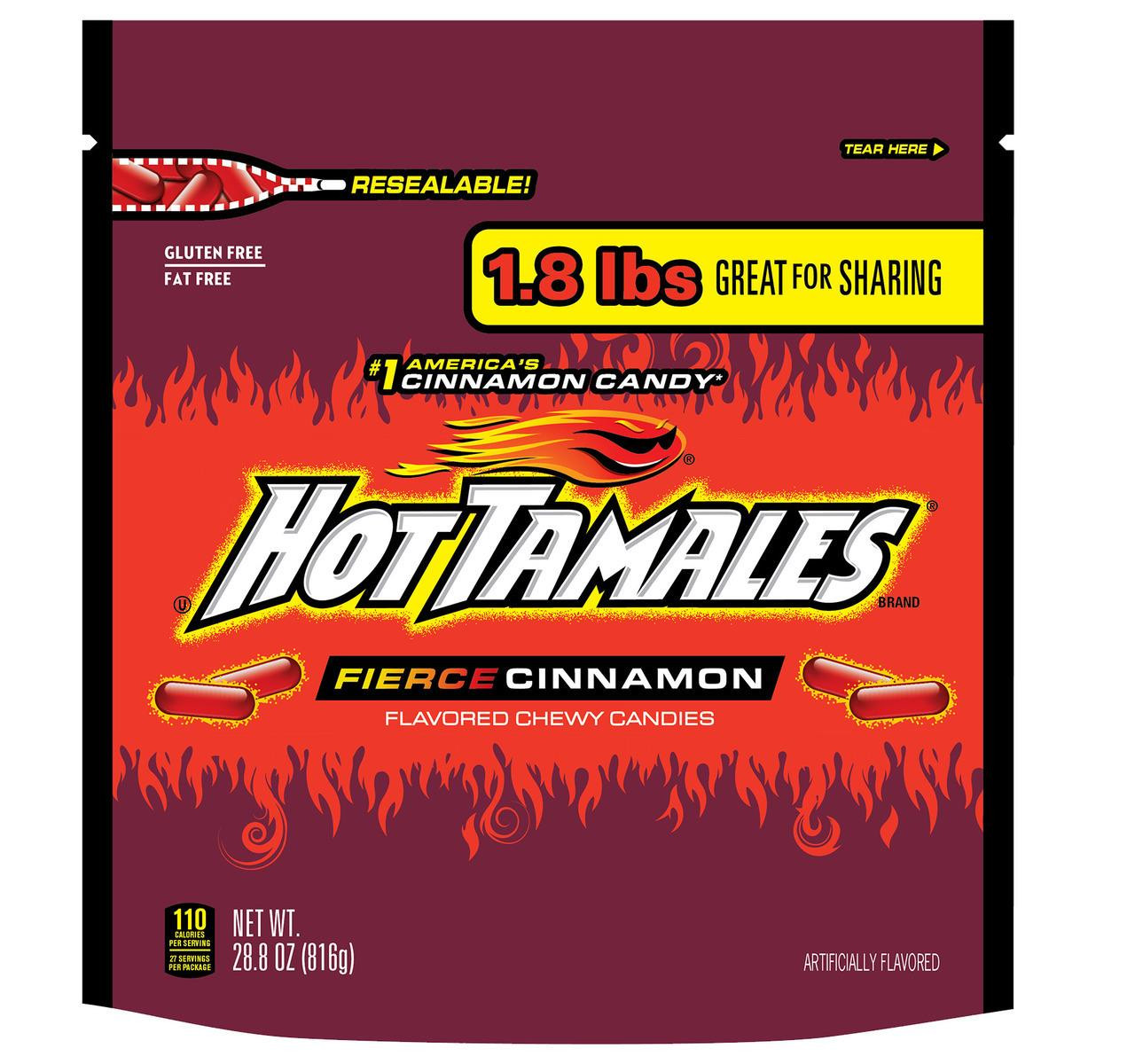 Hot Tamales Bag 6/1.8lb