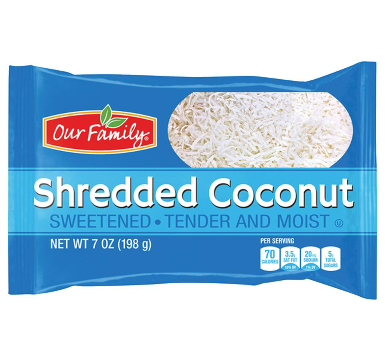 Sweetened Shredded Coconut 12/7oz