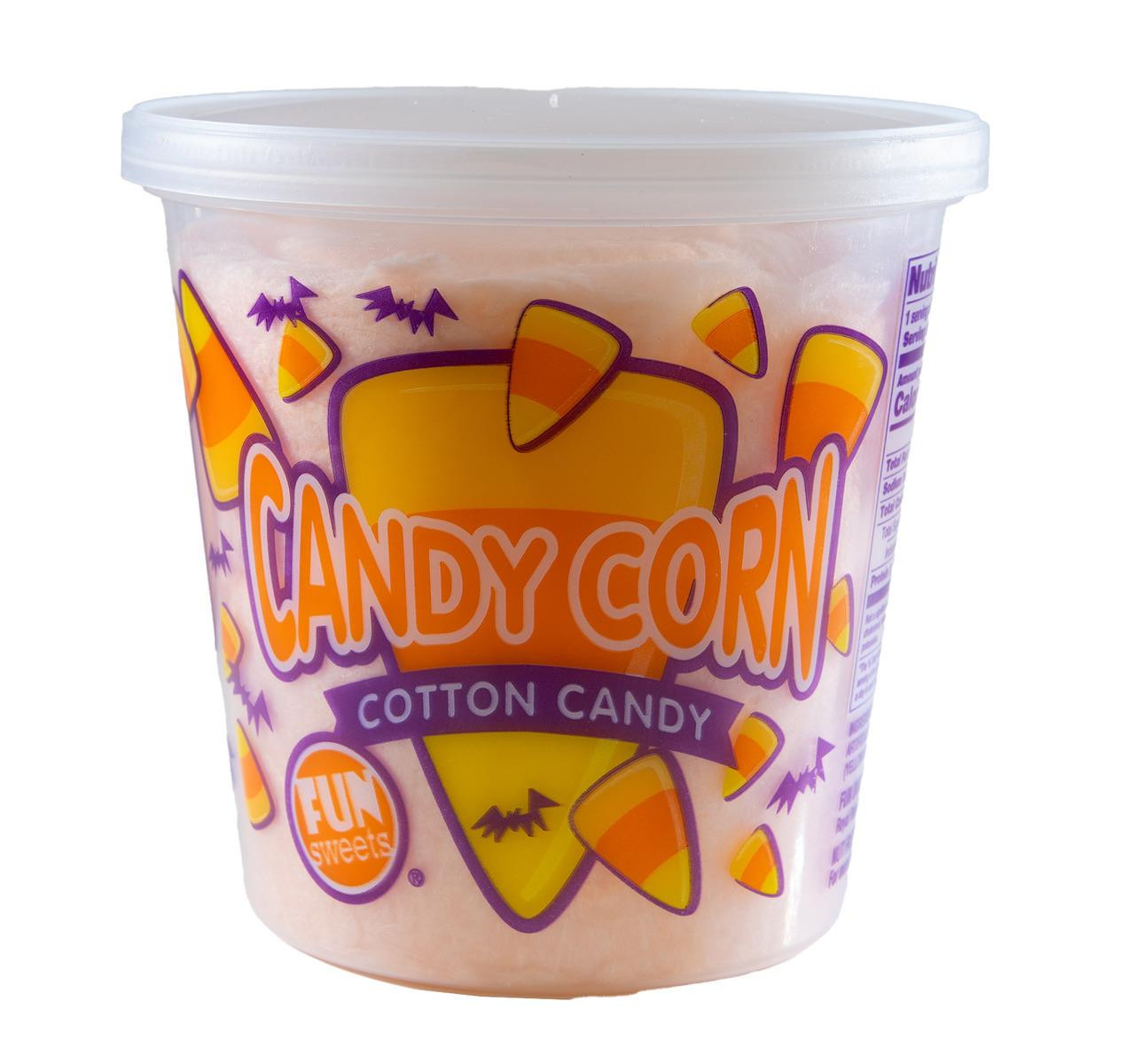 Candy Corn Cotton Candy