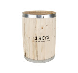 Wooden Display Barrel 18"h x 13"w 1ea View Product Image