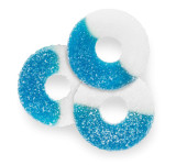 Blue Raspberry Gummi Rings 4/4.5lb View Product Image