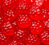 Gummi Red Ripe Raspberries 4/5lb View Product Image