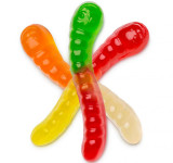 Assorted Mini Wild Fruit Gummi Worms 4/5lb View Product Image