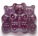 Concord Grape Gummi Bears 4/5lb View Product Image