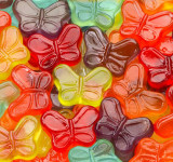 Mini Gummi Butterflies 4/5lb View Product Image