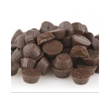 Mini Milk Chocolate Flavored Caramel Cups 10lb View Product Image