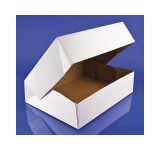 Automatic White Doughnut Box 12.5x9.375x3.25 125ct View Product Image