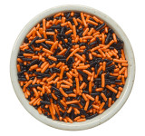 Black & Orange Sprinkles 6lb View Product Image