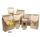 1lb Bakery Bag w/Tin Tie & Window 50ct View Product Image