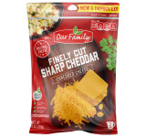 Finely Cut Shredded Sharp Cheddar Cheese 12/8oz View Product Image