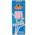 Flexible Straws 12/100ct View Product Image