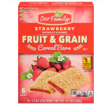 Strawberry Fruit & Grain Cereal Bars 12/8ct View Product Image