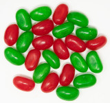 Holiday Red & Green Jelly Beans 19lb View Product Image