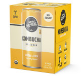 Ginger Lemon Kombucha 6-4/12oz View Product Image
