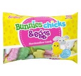 Bunnies Chicks & Eggs Marshmallow Candy 12/10oz View Product Image