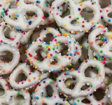 Yogurt Covered Celebration Pretzels 15lb View Product Image