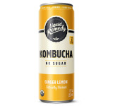 Ginger Lemon Kombucha 12/12oz View Product Image