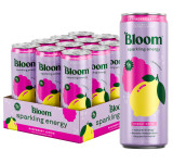 Raspberry Lemon Sparkling Energy Drink 12/12oz View Product Image