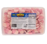 Swedish Sweet Strawberry & Vanilla Hearts 20lb View Product Image