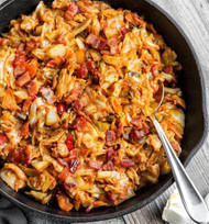 Fried Cabbage with Bacon  View Product Image
