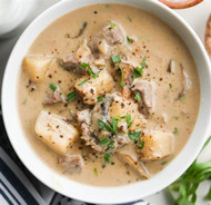 Crock Pot Creamy Steak and Potato Soup View Product Image