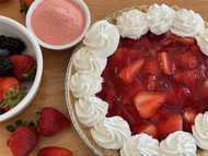 Fresh Strawberry Pie View Product Image