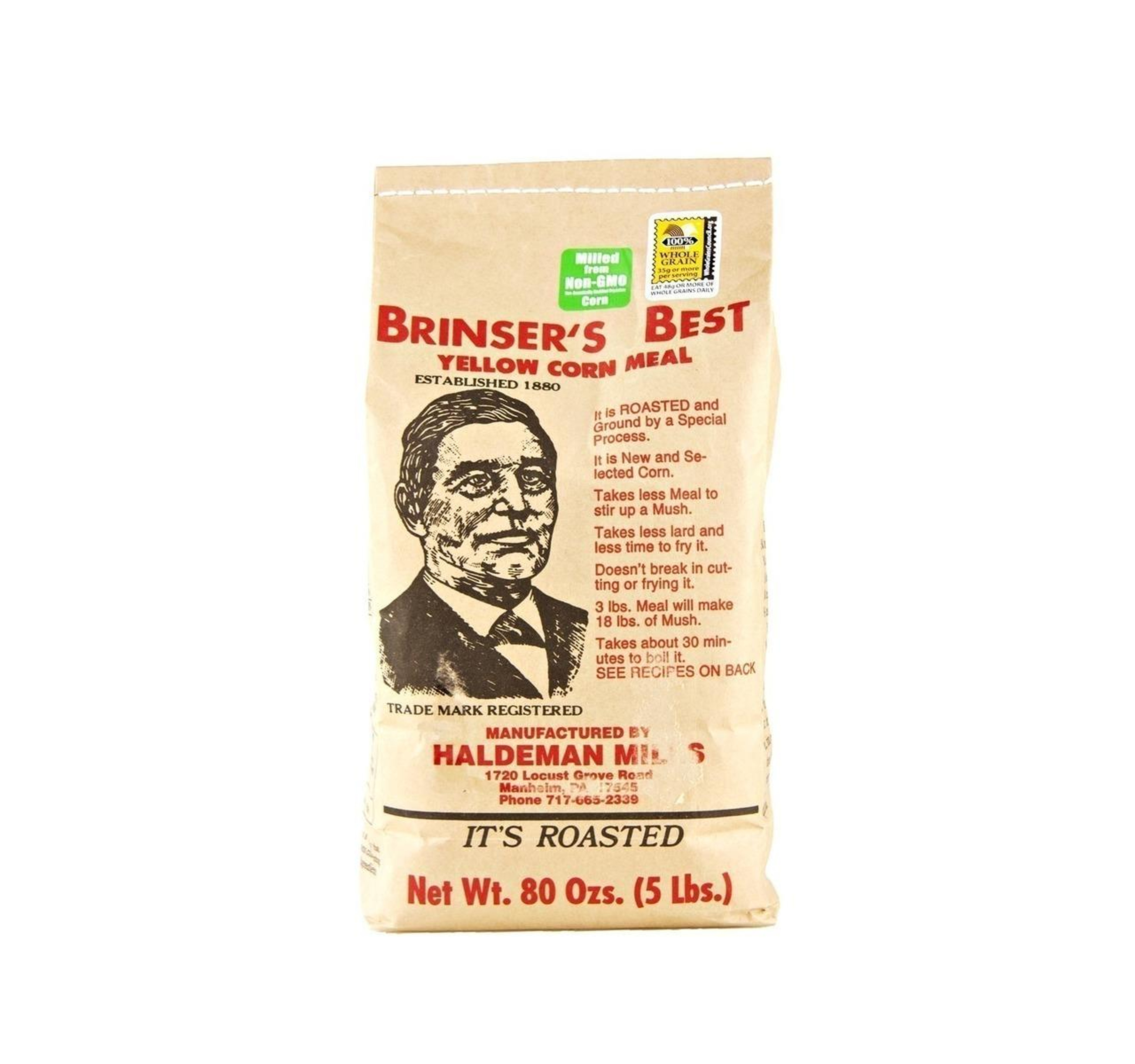 Brinser's Best Yellow Corn Meal 6/5lb