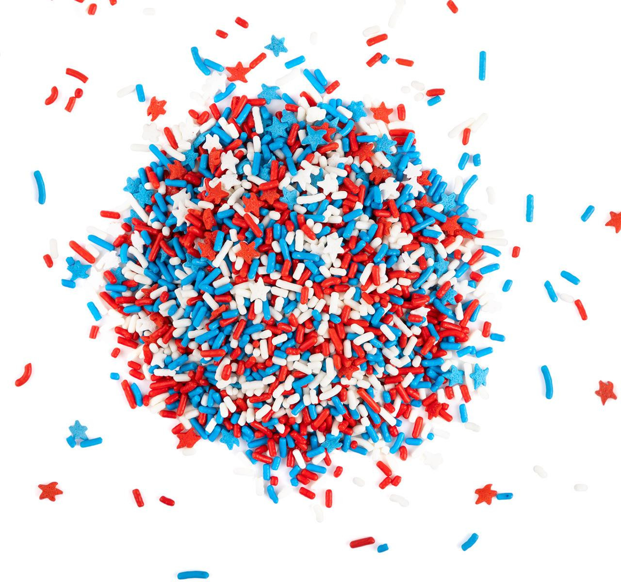 Stars & Stripes Sprinkle Mix 6lb