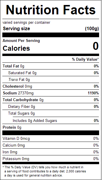nutrition