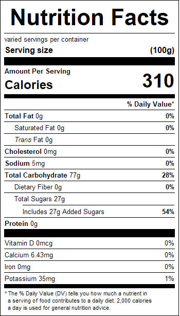 nutrition