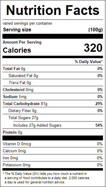 nutrition