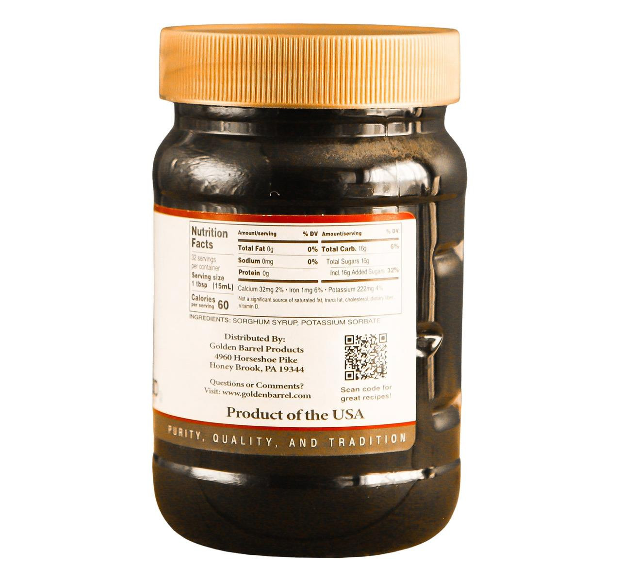 Sorghum Syrup 12/16oz