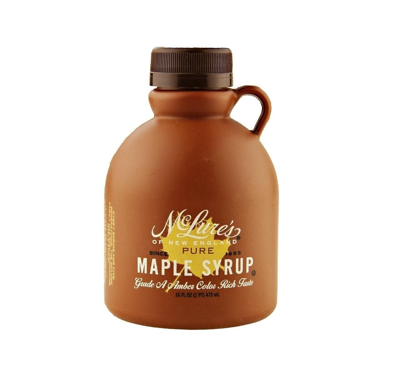 Amber Color Grade A Pure Maple Syrup 12/16oz