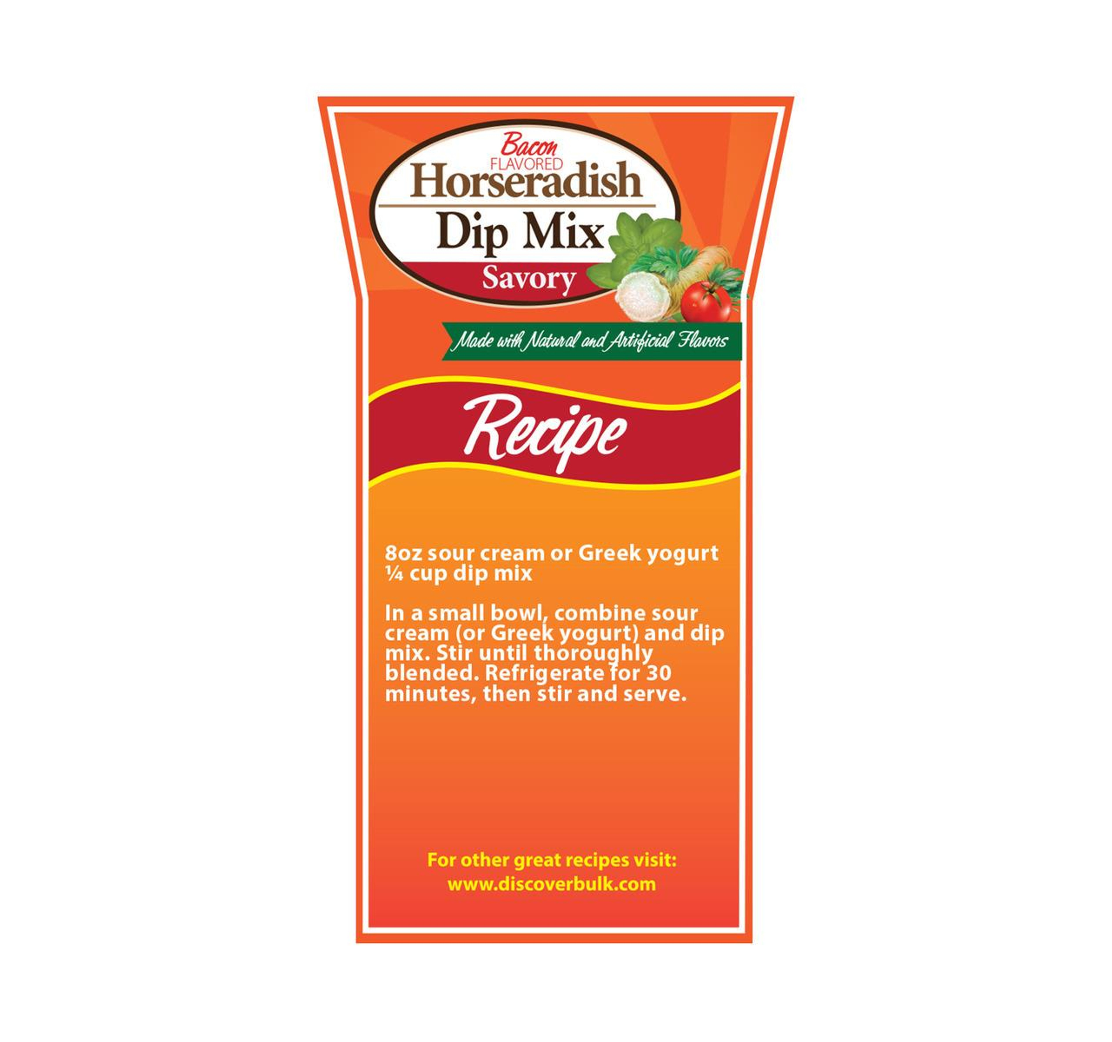 Bacon Horseradish Dip Mix 5lb