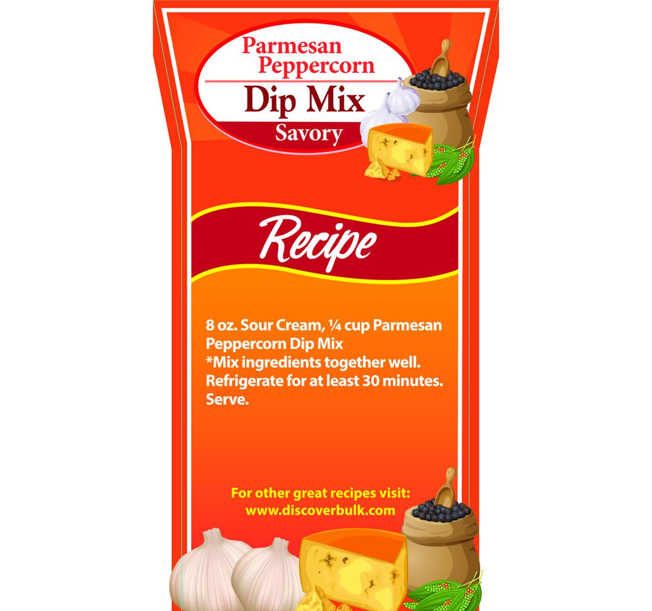 Parmesan Peppercorn Dip Mix 5lb