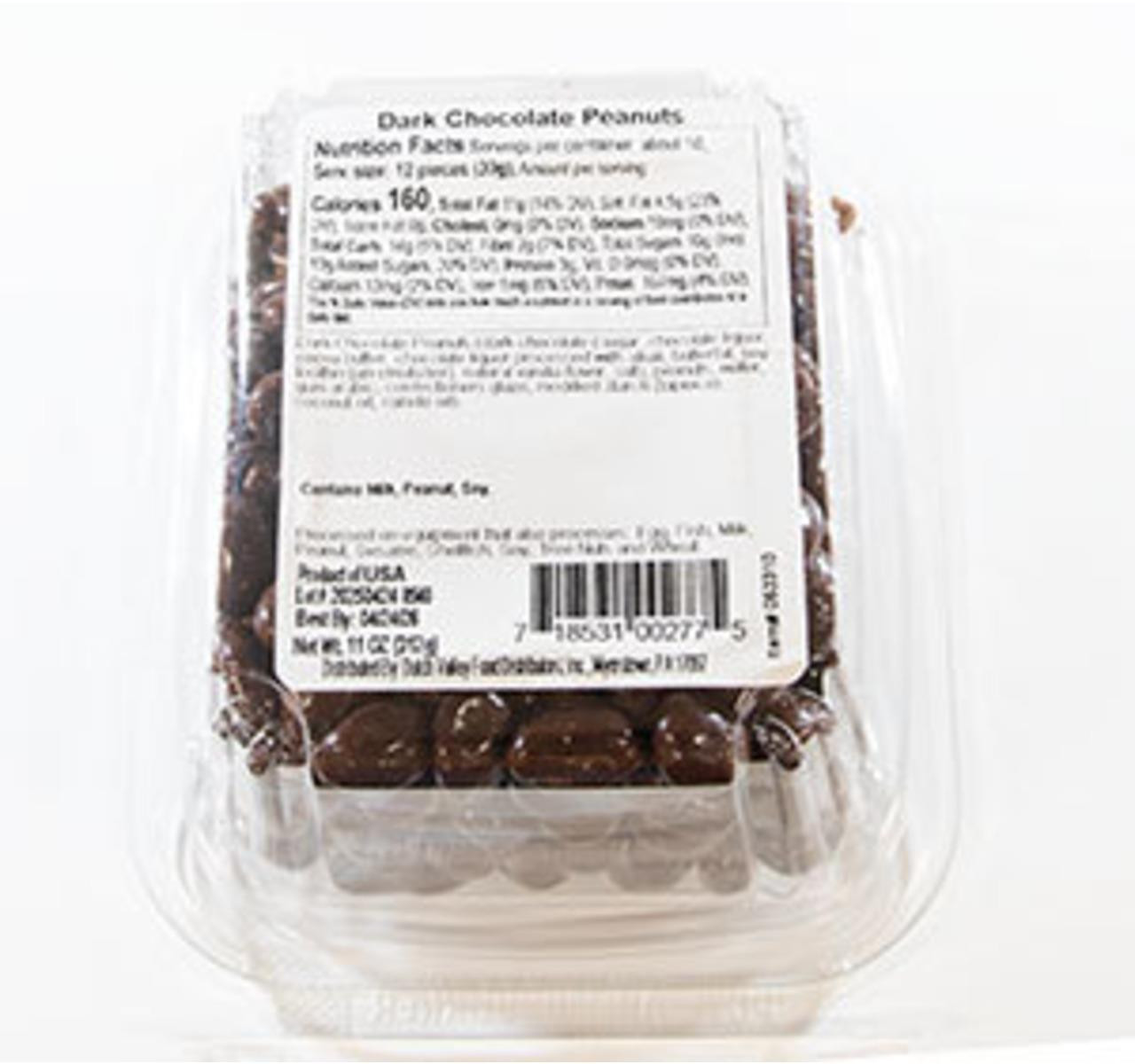 Dark Chocolate Peanuts 12/11oz