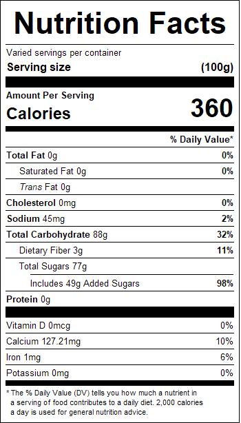 nutrition